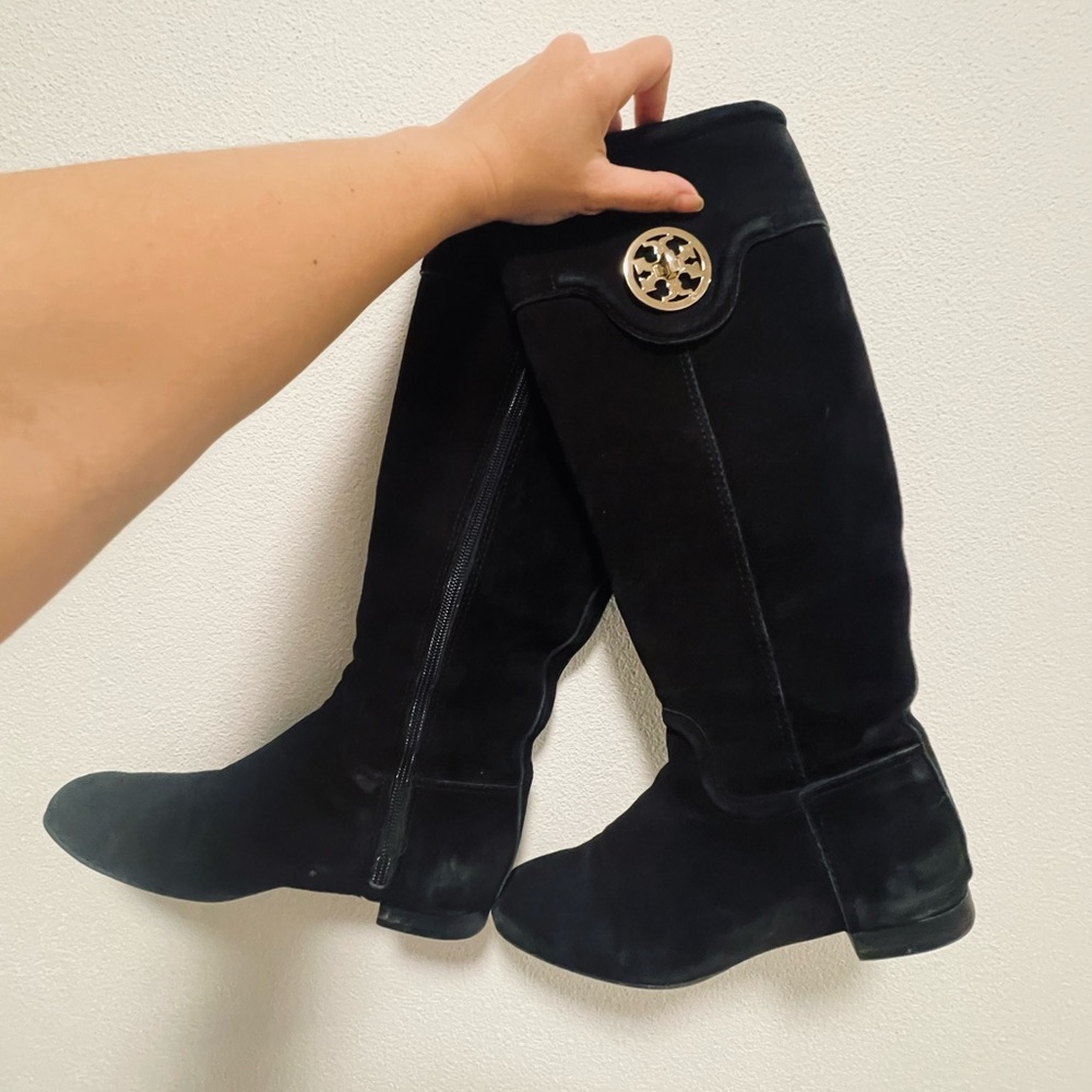 Tory Burch Flat Knee High Boots